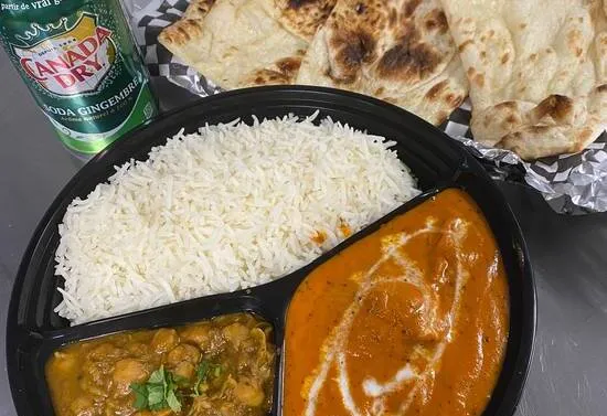 Best Butter Chicken Combo at Bombay Talkiz in Edmonton, AB